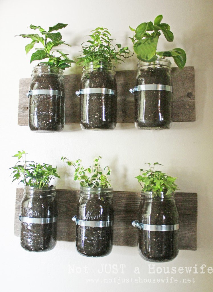 recycled mason jars