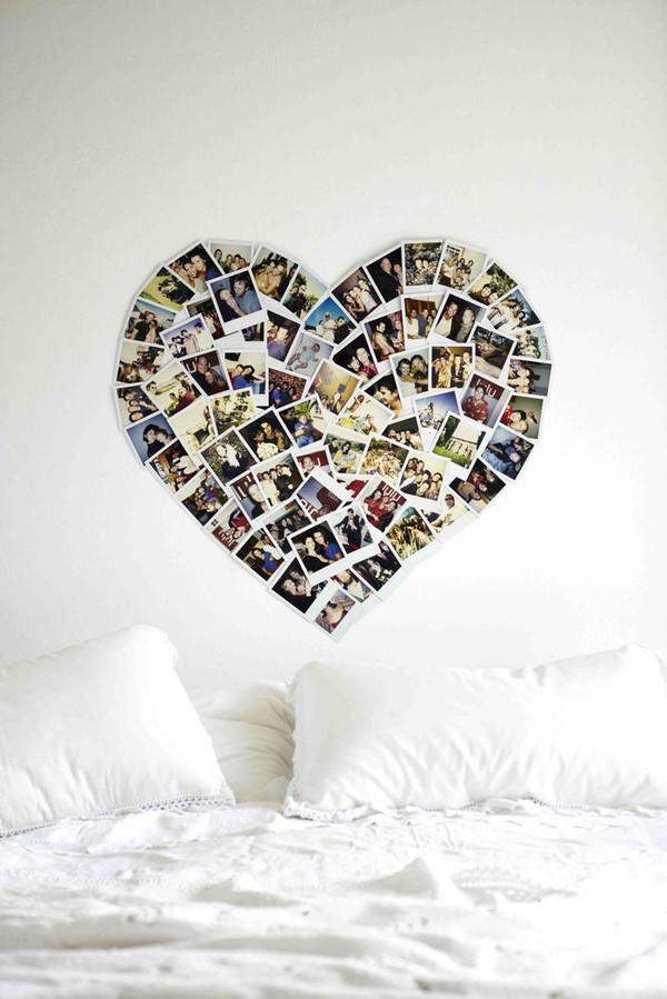 heart of photos for bedroom