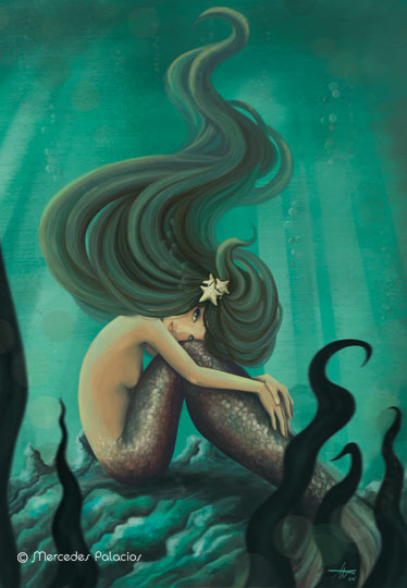 mermaid goddess of the ocean
